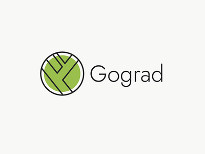 Gograd — logo and branding. branding design geometric identity illustrator lines logo logo design logotype minimalistic modern logo urban бренд брендинг город городская среда инновации лого логотип фирменный стиль