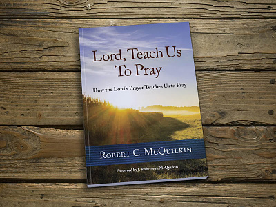 Lord Teach Us To Pray book cover interior layout non-fiction