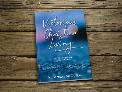 Victorious Christian Living book cover book layout christian living nonfiction