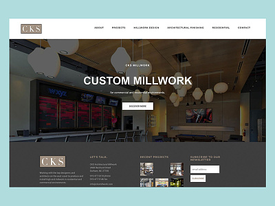 CKS Millwork website