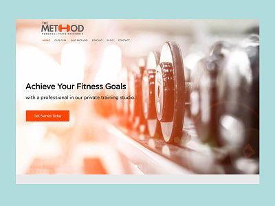 The Method Personal Training Studio - website