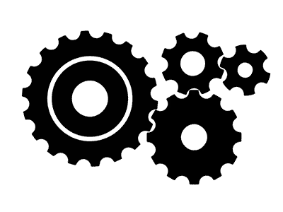 Gears Motor adobe after effects animation black element gear motion graphic rotation