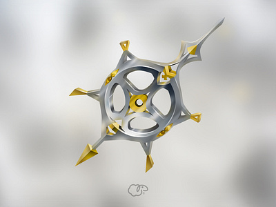 Booster 2d 2d art argent clock concept design gold illustration interface logo photoshop pointer silver time ui