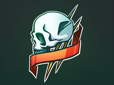 Logo 2d 2d art adobeillustrator blue concept design green icon interface logo os photoshop skull skull art ui ux vector