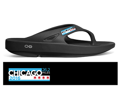 OOFOS OOriginal | Chicago Marathon design