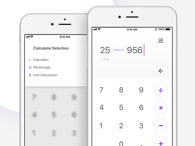 Daily UI #4 - Calculator (Part 2) calculator daily ui mobile app ui ui design ux