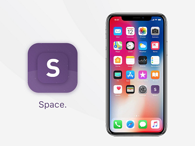 Daily UI #5 - App Icon app icon daily ui mobile app space ui ui design ux