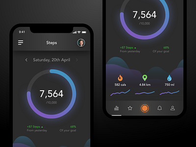 Daily UI #41 - Workout Tracker app app design daily ui fitness app mobile app ui ui design ux workout tracker