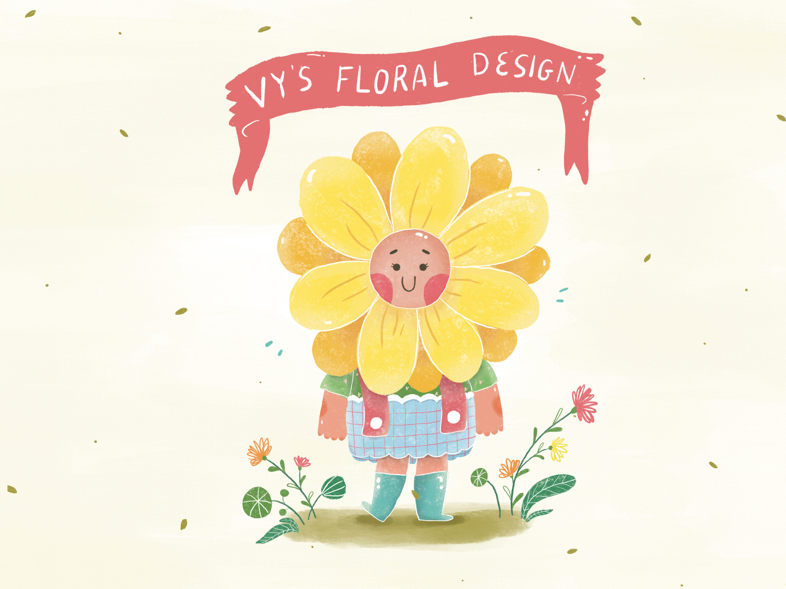 Flower Character Design by Shivangi Rathi on Dribbble