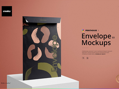 Download Envelope Mockup Designs Themes Templates And Downloadable Graphic Elements On Dribbble PSD Mockup Templates