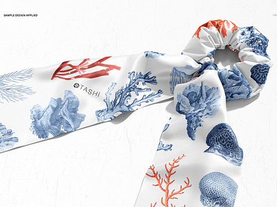 Download Scrunchie Scarf Mockup Set By Mockup5 On Dribbble