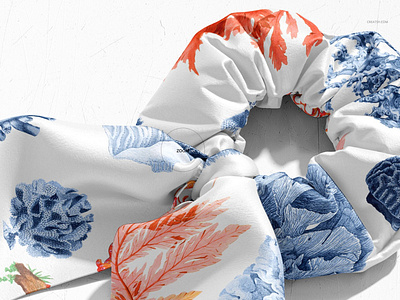 Download Scrunchie Scarf Mockup Set By Mockup5 On Dribbble