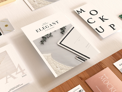 Print Mockup Designs Themes Templates And Downloadable Graphic Elements On Dribbble