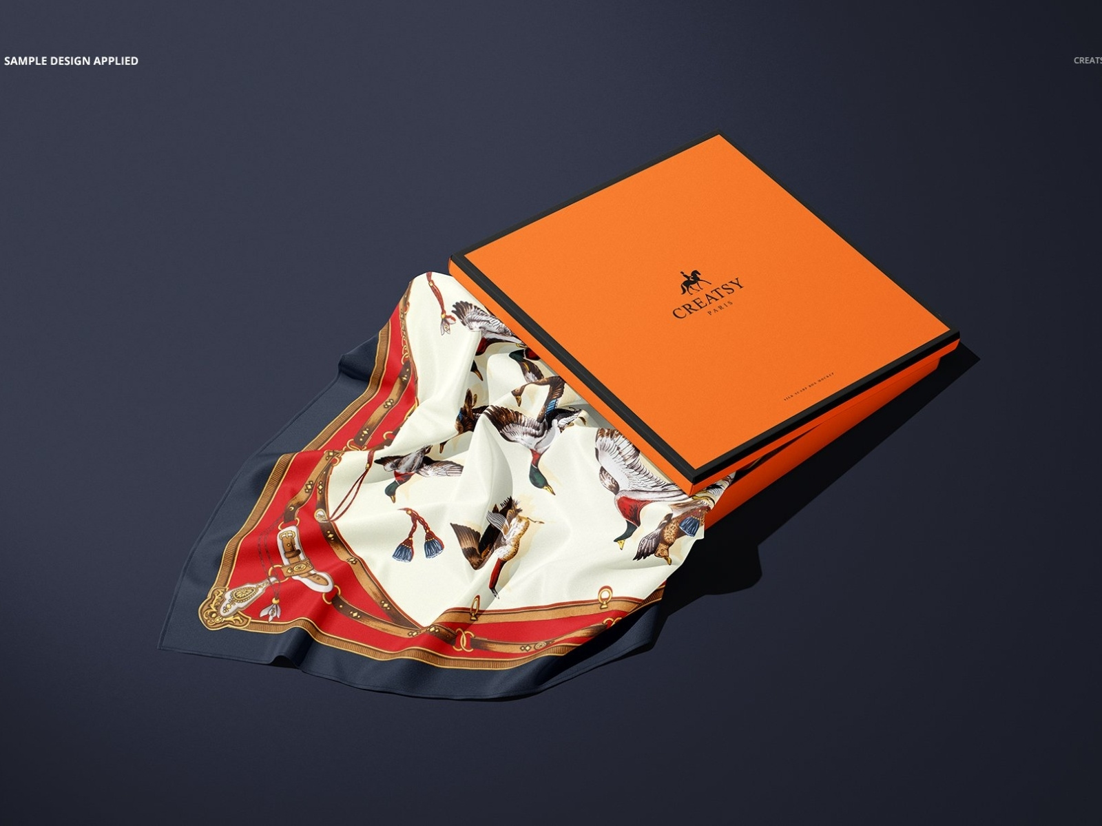 Download Silk Scarf Box Mockup Set By Mockup5 On Dribbble