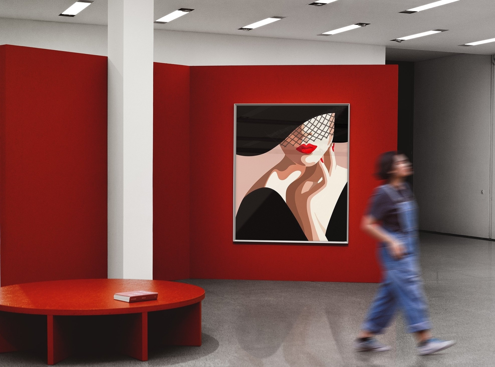 Download Art Gallery Mockup Poster By Mockup5 On Dribbble