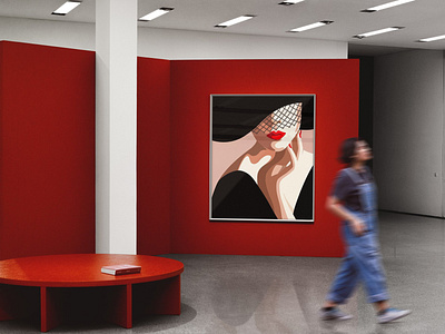 Download Art Gallery Mockup Poster By Mockup5 On Dribbble