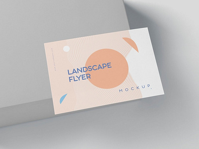 Download A6 Size Landscape Flyer Mockups By Mockup5 On Dribbble