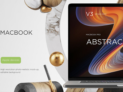 Download Abstract Mockups Apple Devices By Mockup5 On Dribbble