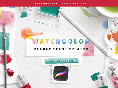 Watercolor Mockup Creator Procreate art creator procreate design digital art mock up mockup mockups paint procreate scene scene design scene mockup scenes watercolor art watercolor creator watercolor mockup watercolor mockup creator watercolor mockups watercolor sce watercolor scenes