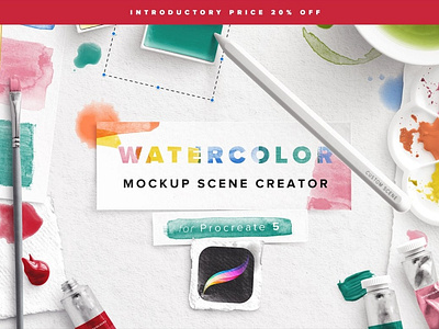 Watercolor Mockup Creator Procreate art creator procreate design digital art mock up mockup mockups paint procreate scene scene design scene mockup scenes watercolor art watercolor creator watercolor mockup watercolor mockup creator watercolor mockups watercolor sce watercolor scenes