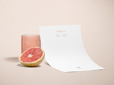 FESTIN Branding Stationery Mockup agency branding business card card card design card template cards company minimal minimalist multipurpose simple stationary design stationery stationery design stationery mockup stationery mockups stationery set template website