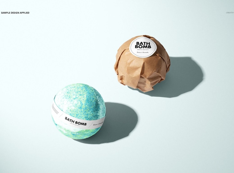 Download Bath Bomb Mockup Set by Mockup5 on Dribbble