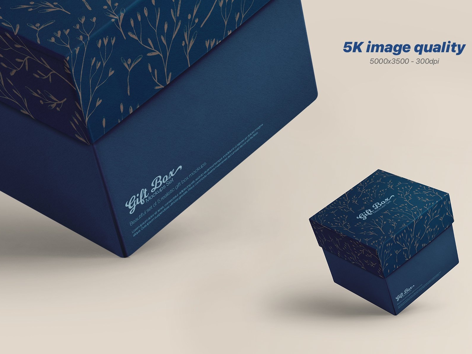 Download Gift Box Mockups Pack by Mockup5 on Dribbble