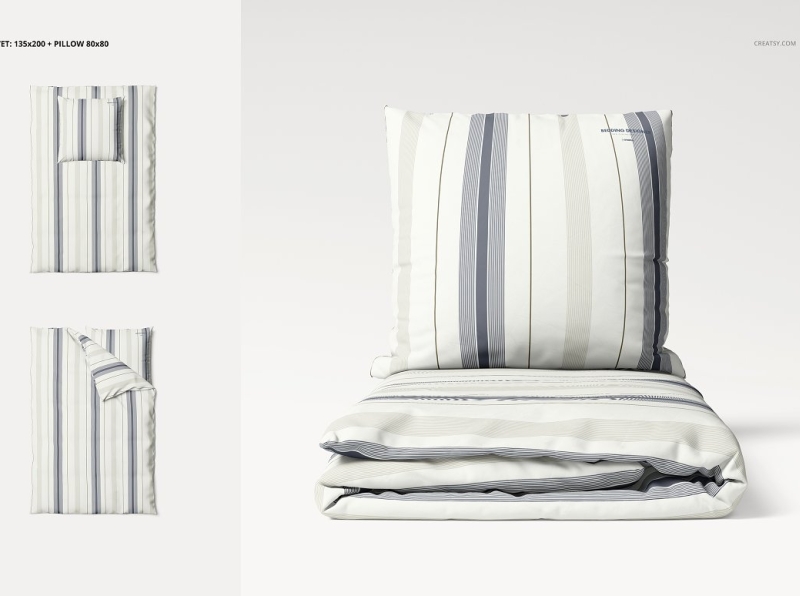 Download Bedding Set Many Sizes Mockup Set by Mockup5 on Dribbble