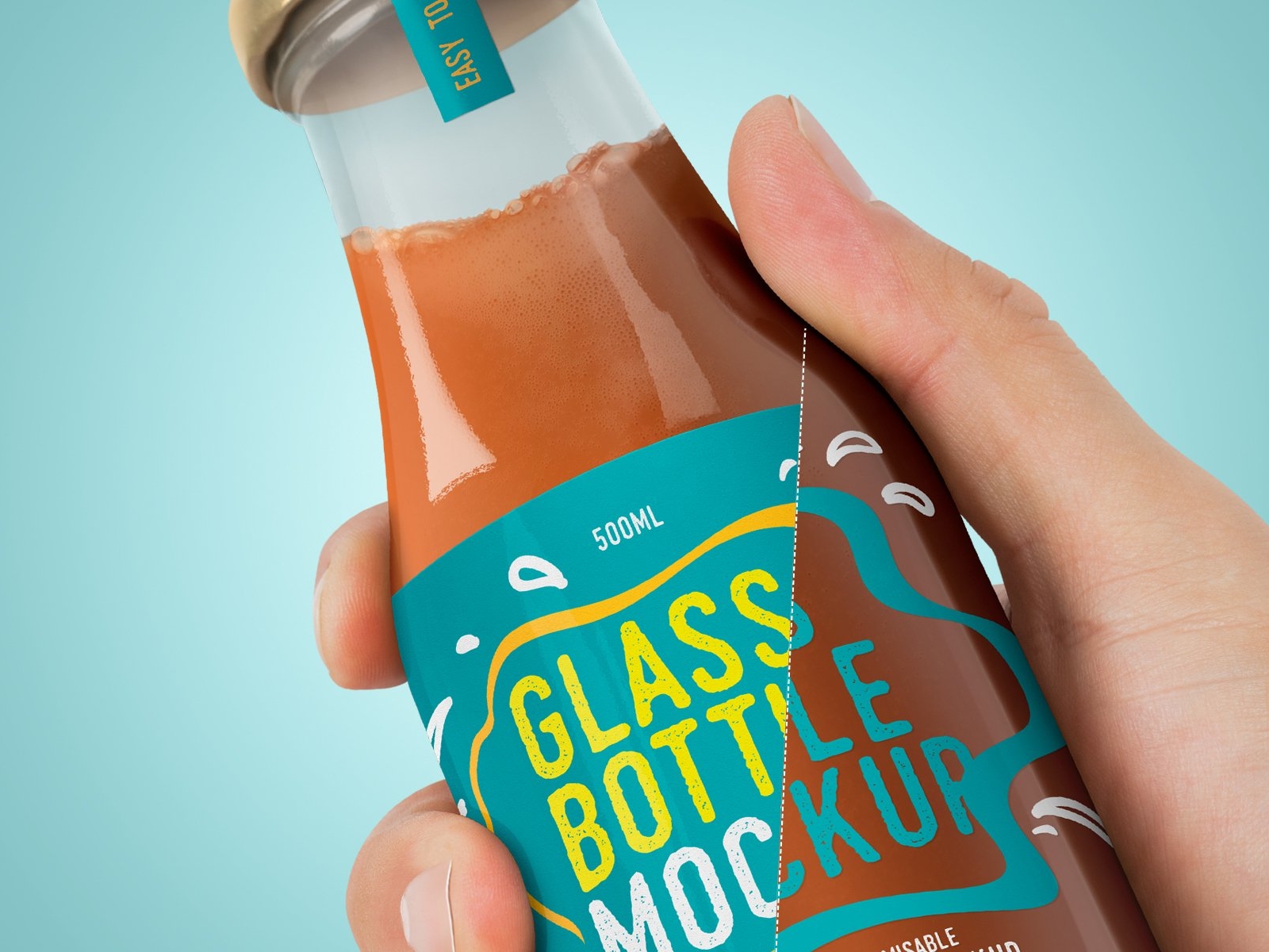 Download Glass Bottle Mockups Set by Mockup5 on Dribbble