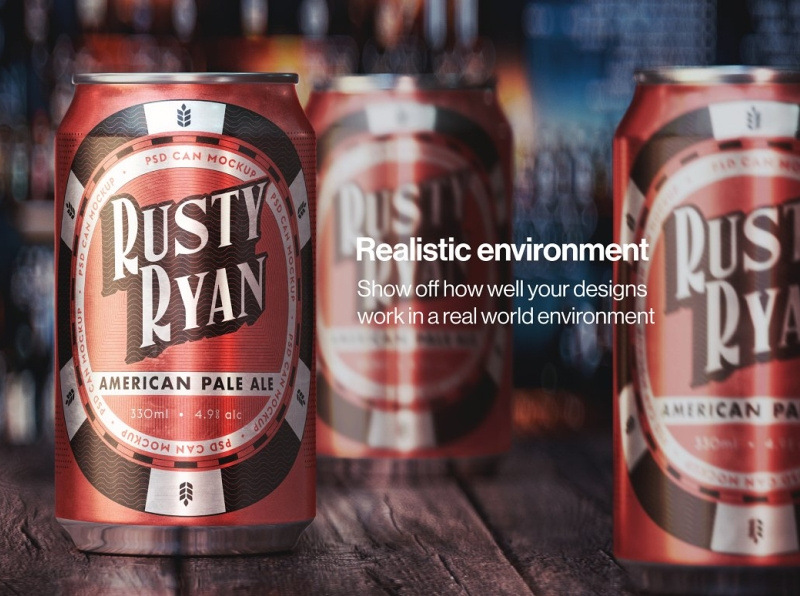 Can mockup set by Mockup5 on Dribbble