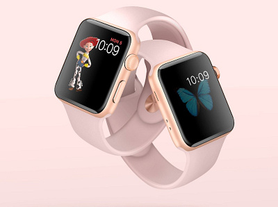 Apple Watch Mockup 3d work apple watch apple watch design apple watch mockup apple watches branding design minimal minimalist mock up mockup mockup set mockups multipurpose responsive template ui ui design user interface ux