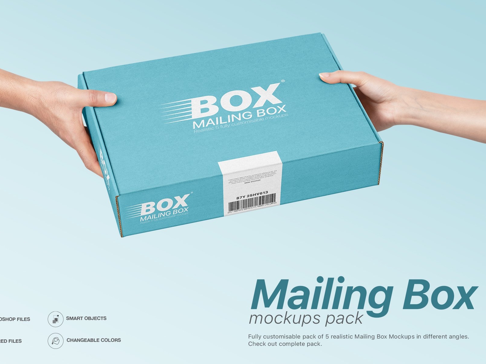 Download Mailing Box Mockups Set by Mockup5 on Dribbble