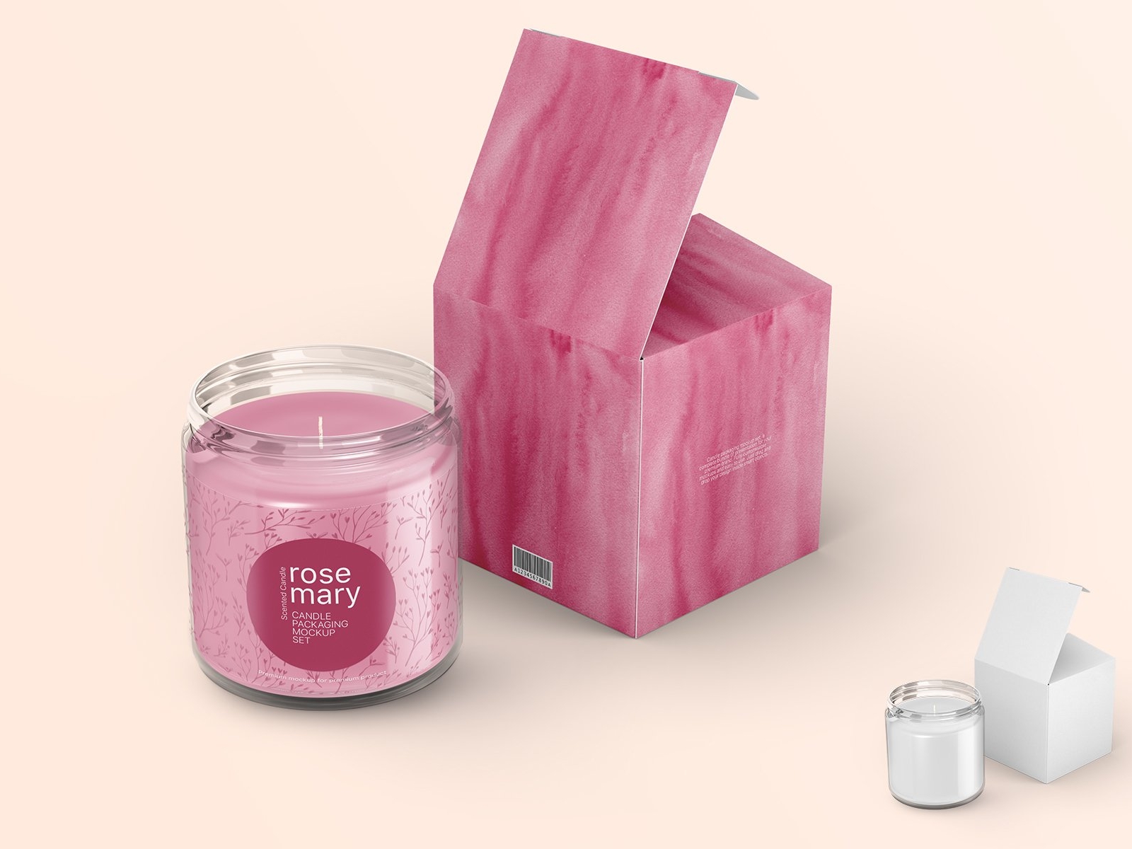 Download Candle Jar and Box Mockups Set by Mockup5 on Dribbble