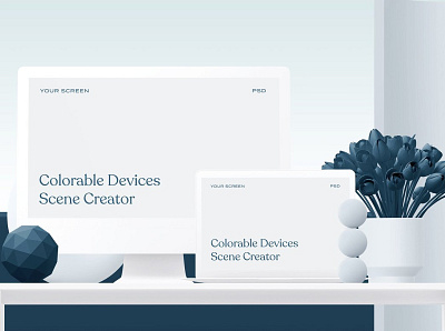 Colorable Devices Scene Creator color colorful colors device device mockup device mockups devices devices mockup ipad ipad pro laptop minimal minimalist mock up mockup multipurpose scene creator ui ux website