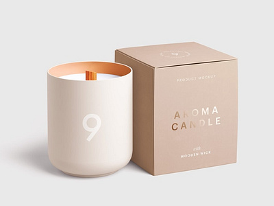 Download Candle Mockup Designs Themes Templates And Downloadable Graphic Elements On Dribbble 3D SVG Files Ideas | SVG, Paper Crafts, SVG File