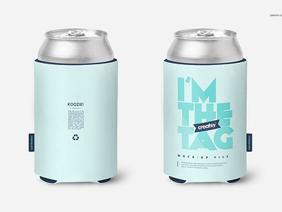 Download Can Koozie Mockup Set By Mockup5 On Dribbble