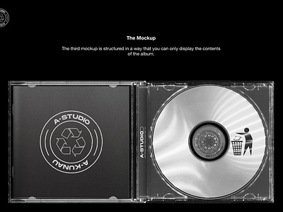 Download Cd Mockup 3 In 1 By Mockup5 On Dribbble