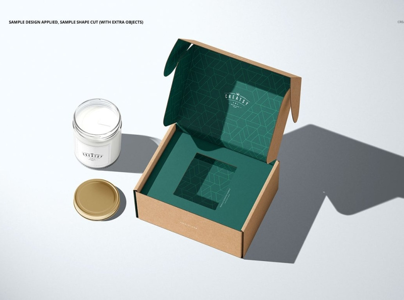 Download Tray Mailing Box Mockup Set by Mockup5 on Dribbble