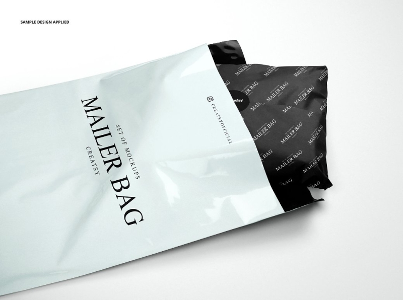 Mailer Bag Wrapping Tissue Paper Set by Mockup5 on Dribbble