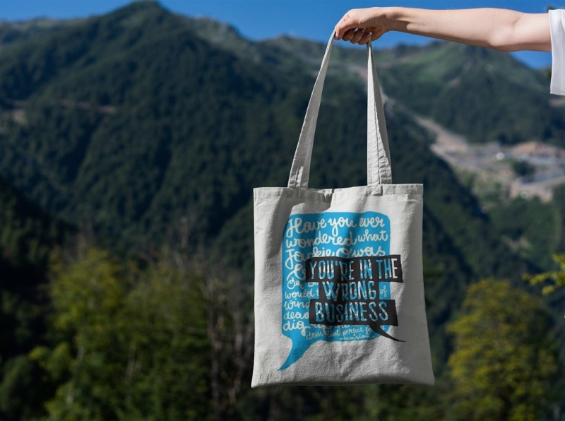 Download Canvas Tote Bag Mock-Up Lifestyle by Mockup5 on Dribbble