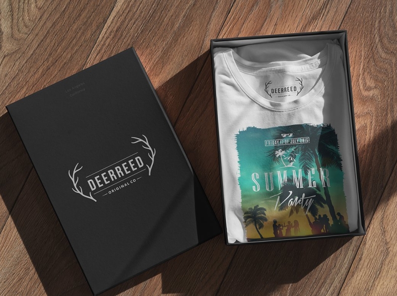 Download T-Shirt Packing Mock-Up by Mockup5 on Dribbble