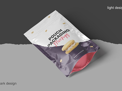 Pouch Packaging Mockups branding design file files label mock-up mockup mockup set mockups package package design package mockup packages packaging packaging design packaging mockup photoshop psd psd template template