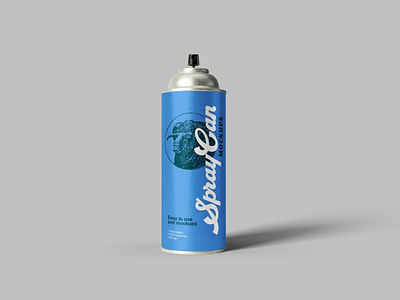 Download Spray Can Mockups By Mockup5 On Dribbble