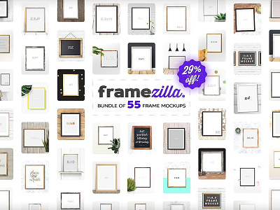 Framezilla Bundle. 55 Frame Mockups frame frame mockups frames bundle gold frame minimal frame mockup minimal mockup mock up mockup mockup frame mockup set mockups bundle wall frame