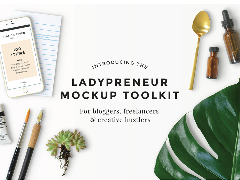 Download Ladypreneur Mockup Creator Toolkit by Mockup5 on Dribbble