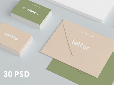 Branding Mock-Up Set branding branding package business card corporate corporate identity envelope mock up mockup paper photoshop template stationary