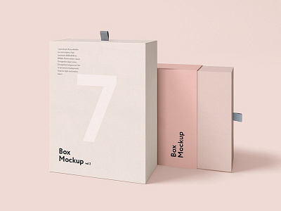 Box Mockup vol.2 box box mockup box package branding gift box layered mock up mockup packaging photorealistic psd shopping