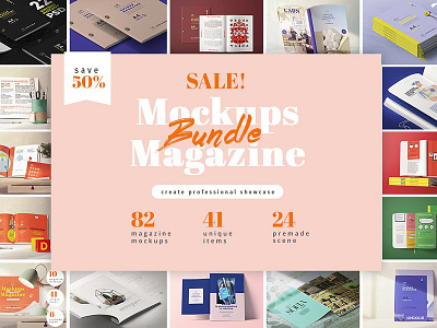 82 MAGAZINES MOCKUPS BUNDLE 41 items a4 magazine brochure brochure mockup bundle catalog catalog mock up magazine mockup magazine mockups bundle mock up standard magazine unique