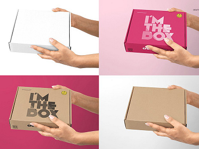 Mailing Box Mockup Set box box mockup branding custom mailing box mailing box mockup mock up mockup mockup set print printing