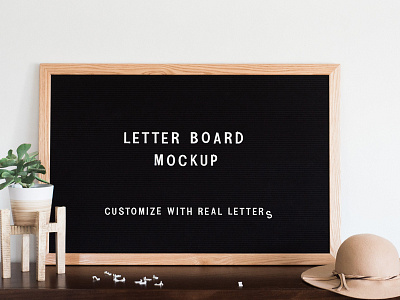 Felt Letter Board Mockup PSD customise customizable letter board images letter board mockup letter board psd mobile template psd psd letter board simple stock photos stock photography stock photos styled photography